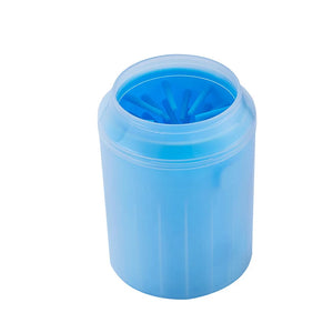 Portable Pet Paw Cleaner Soft Silicone Foot Washer with Cleaning Brush Dog Towel Bucket - Efficient Pet Cleaning Supplies